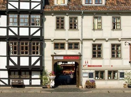 Hotel Pension St Nikolai Quedlinburg Luaran gambar