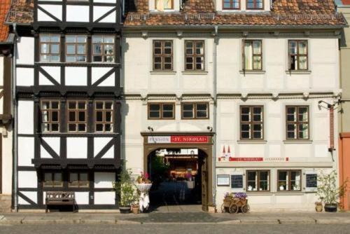 Hotel Pension St Nikolai Quedlinburg Luaran gambar